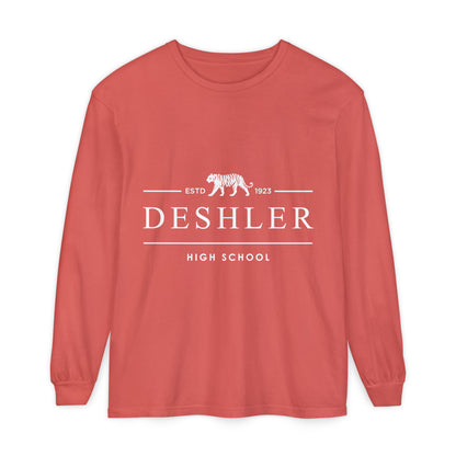 Garment-Dyed Long Sleeve Tee