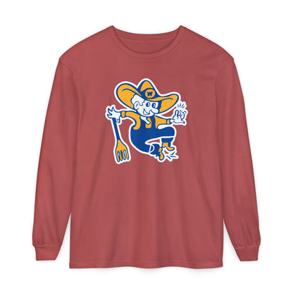 Garment-Dyed Long Sleeve Tee
