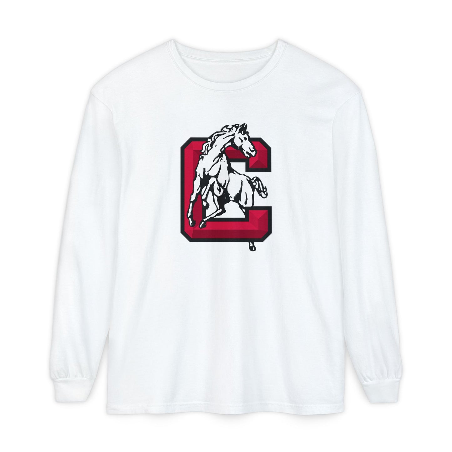 Garment-Dyed Long Sleeve Tee