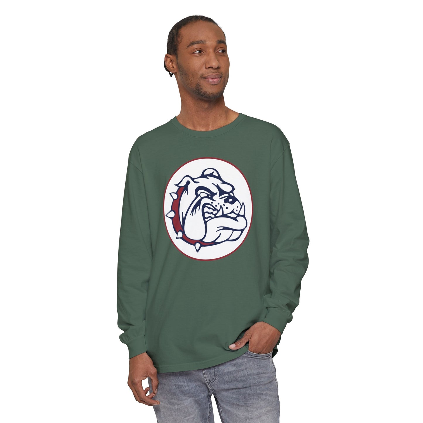 Garment-Dyed Long Sleeve Tee