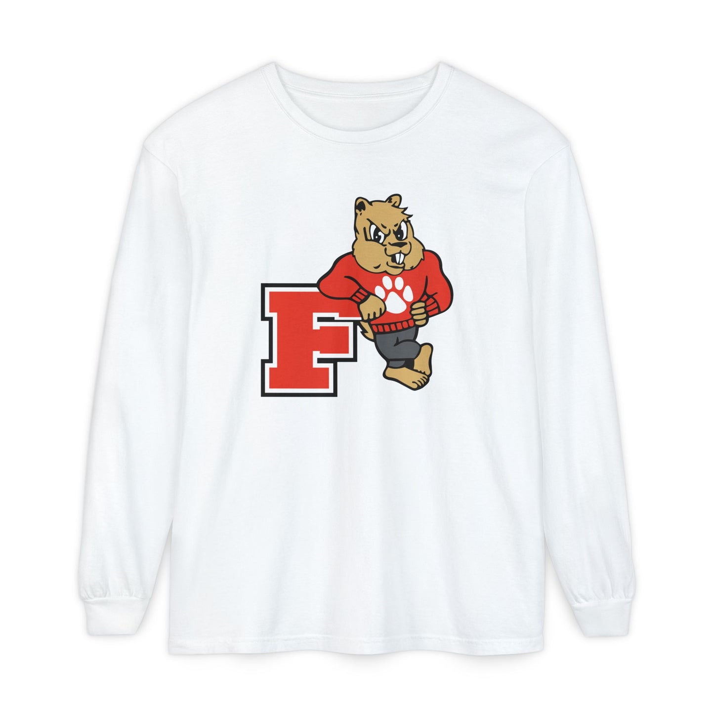 Garment-Dyed Long Sleeve Tee