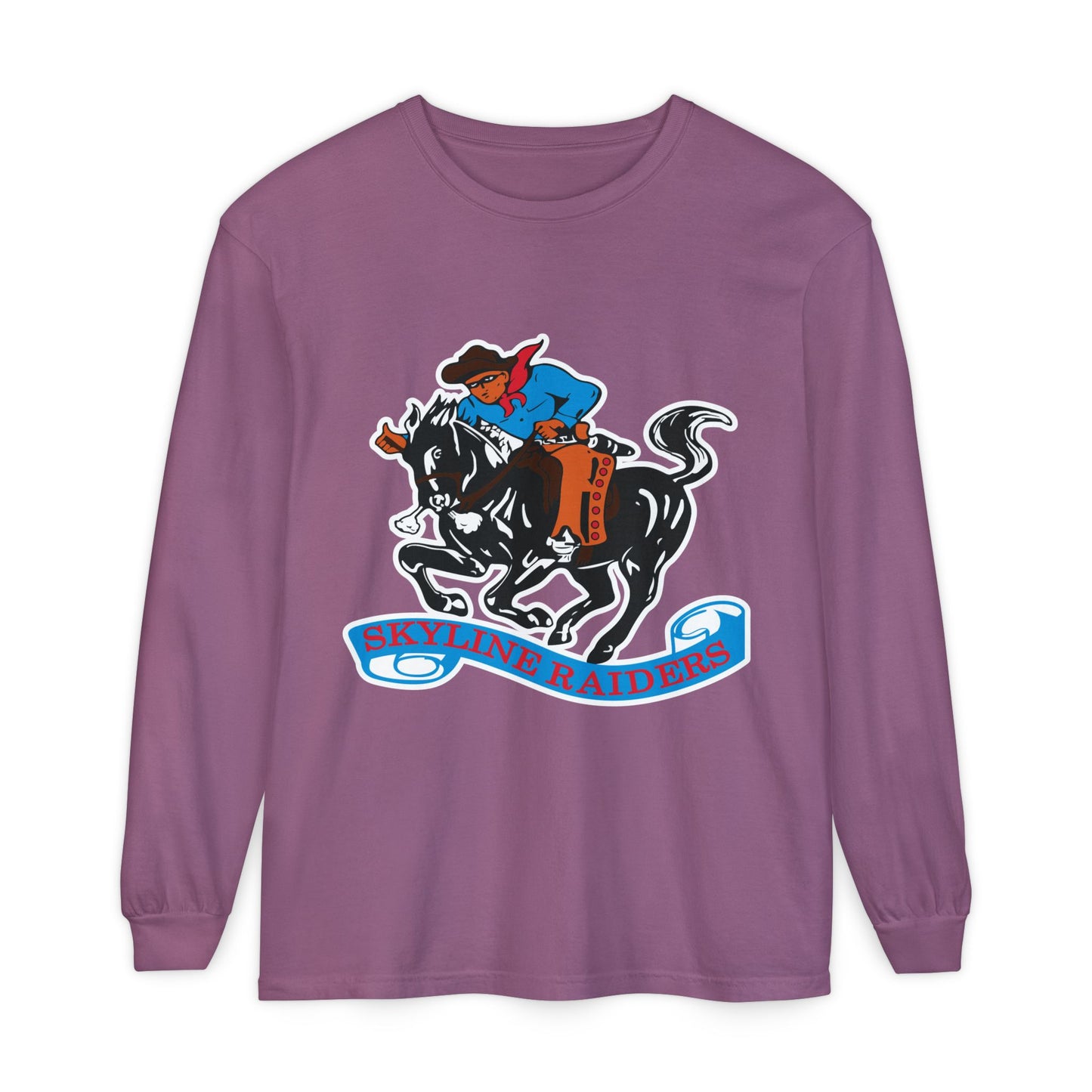 Garment-Dyed Long Sleeve Tee
