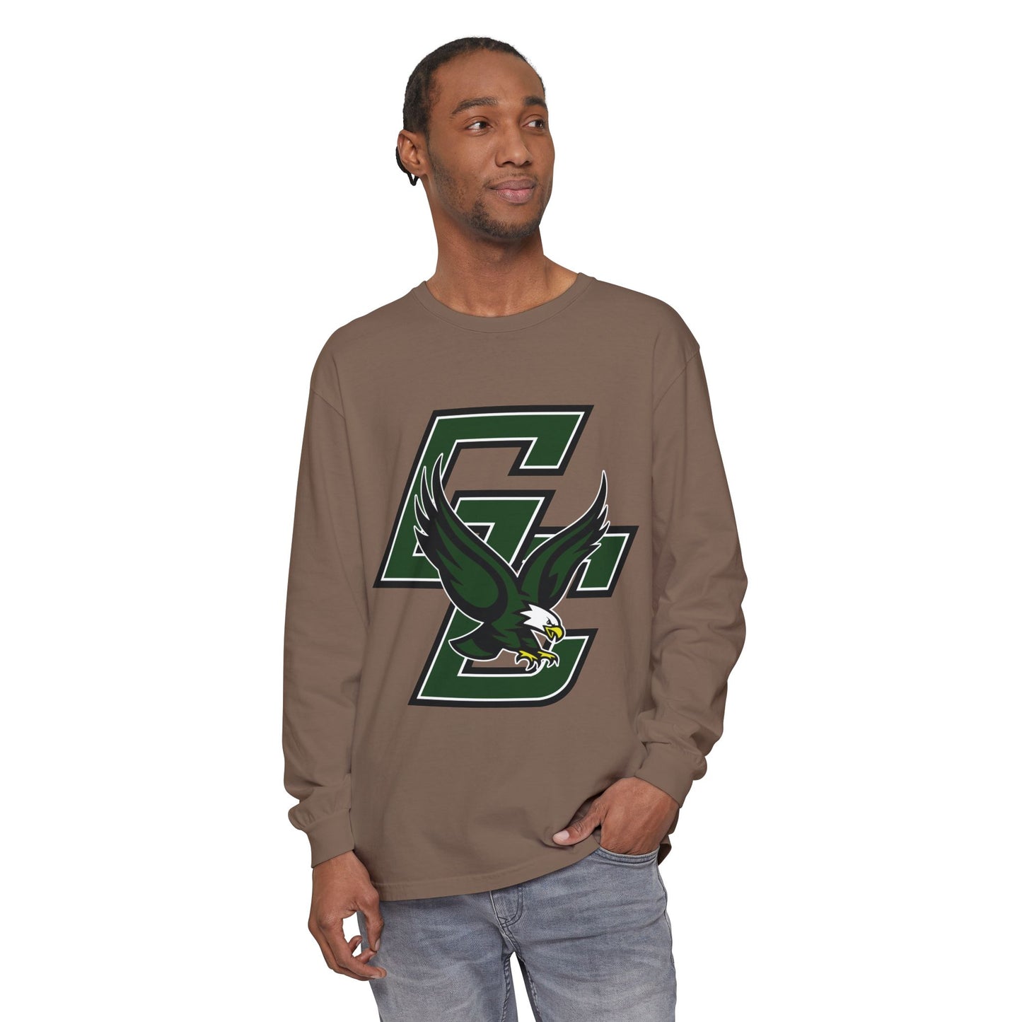 Garment-Dyed Long Sleeve Tee