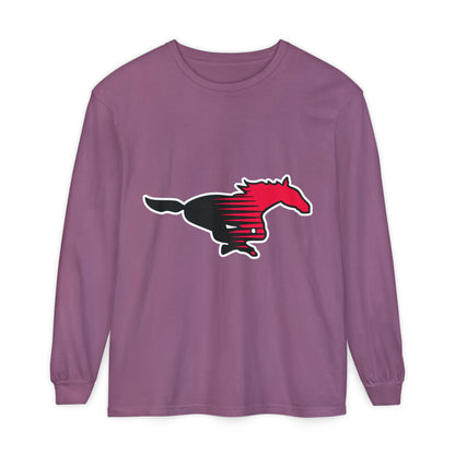 Garment-Dyed Long Sleeve Tee