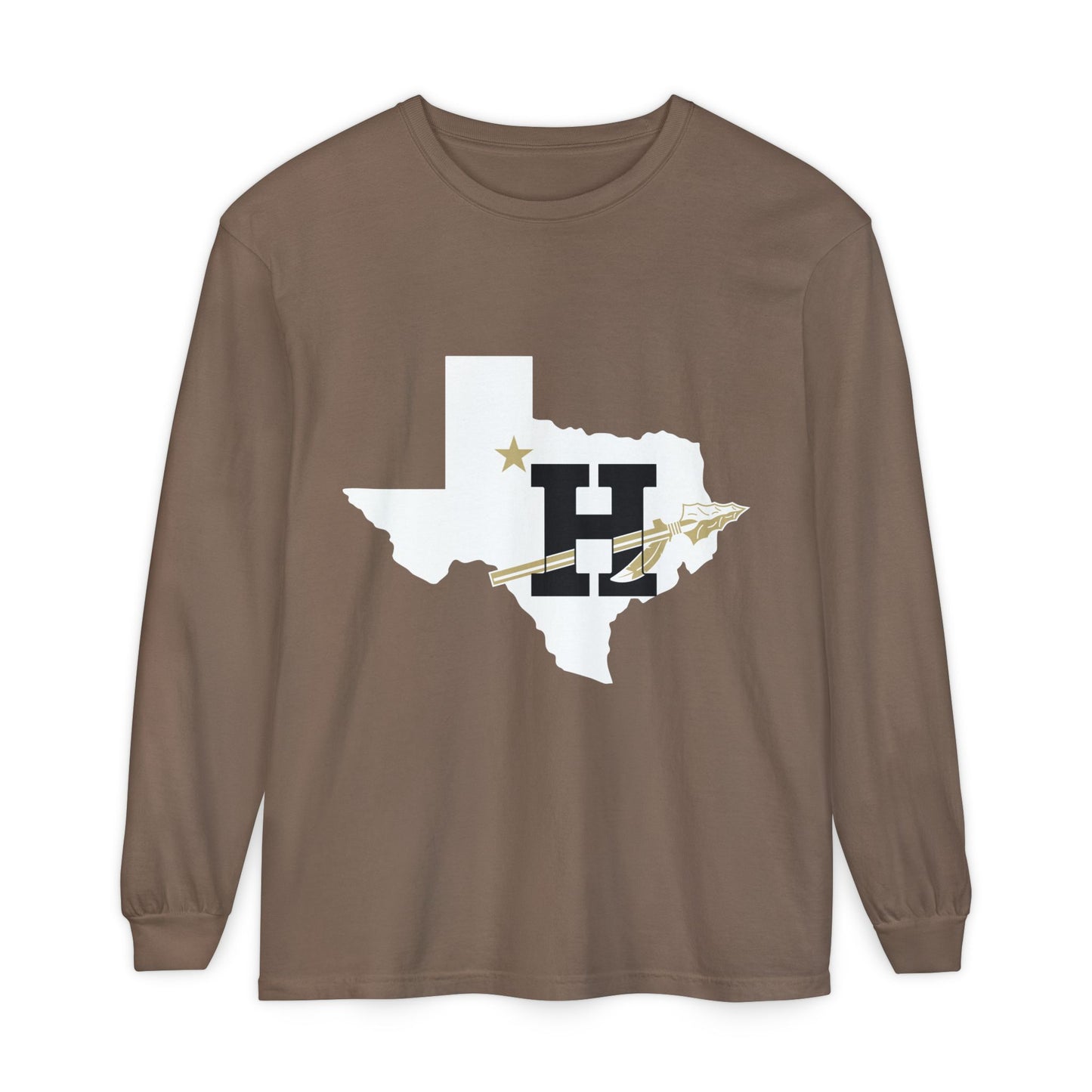 Garment-Dyed Long Sleeve Tee
