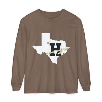 Garment-Dyed Long Sleeve Tee