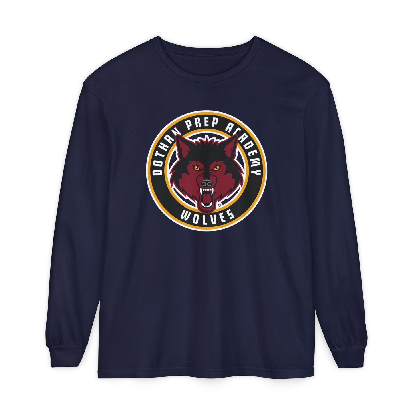 Garment-Dyed Long Sleeve Tee