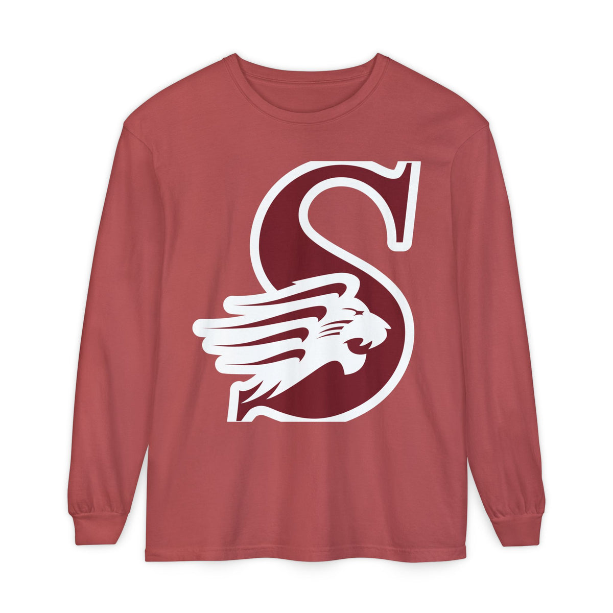 Garment-Dyed Long Sleeve Tee