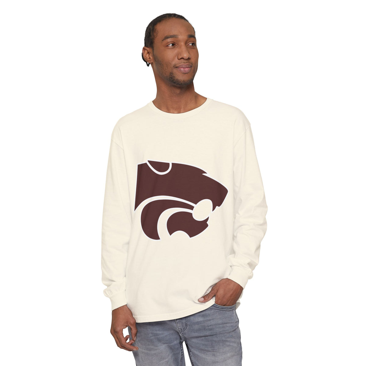 Garment-Dyed Long Sleeve Tee