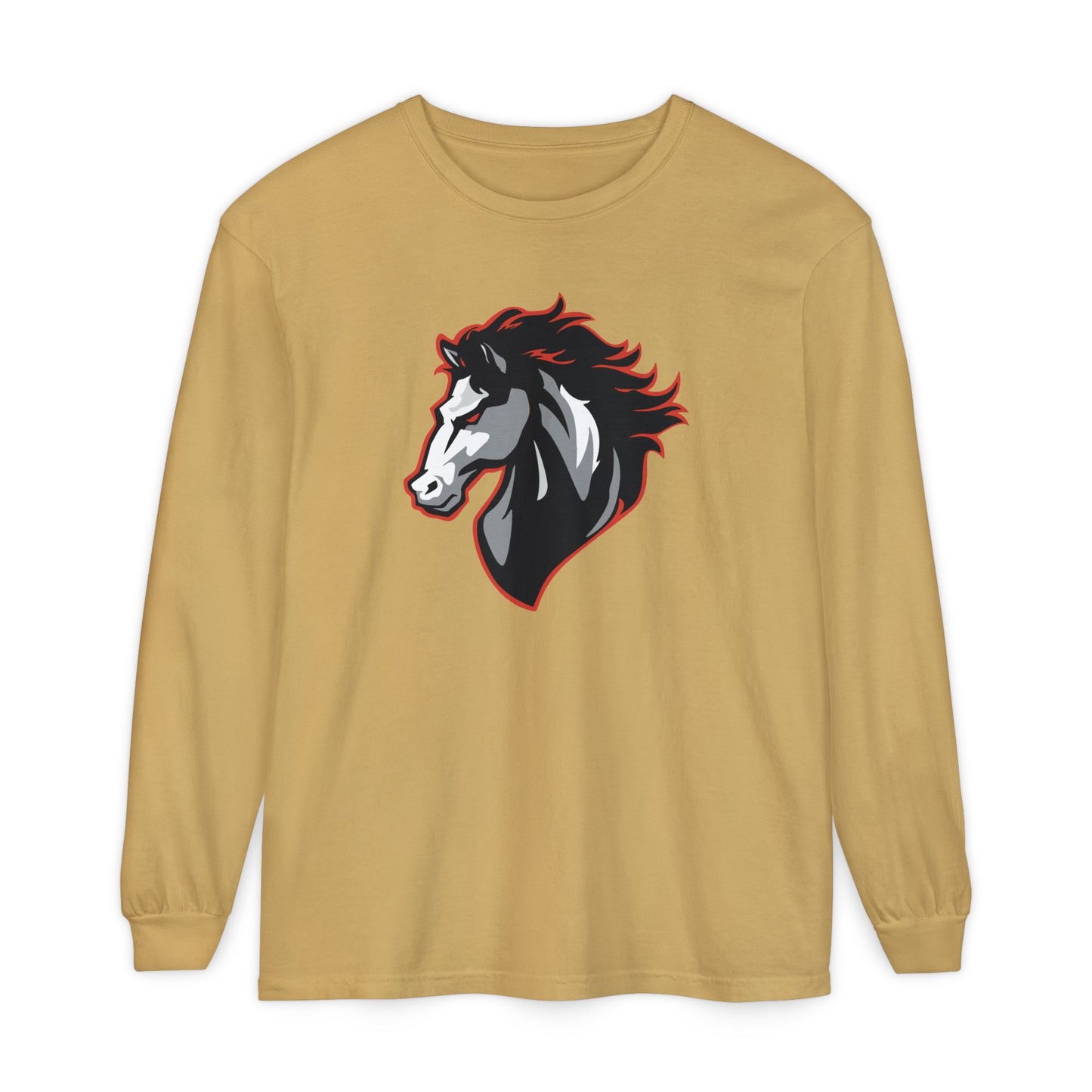 Garment-Dyed Long Sleeve Tee