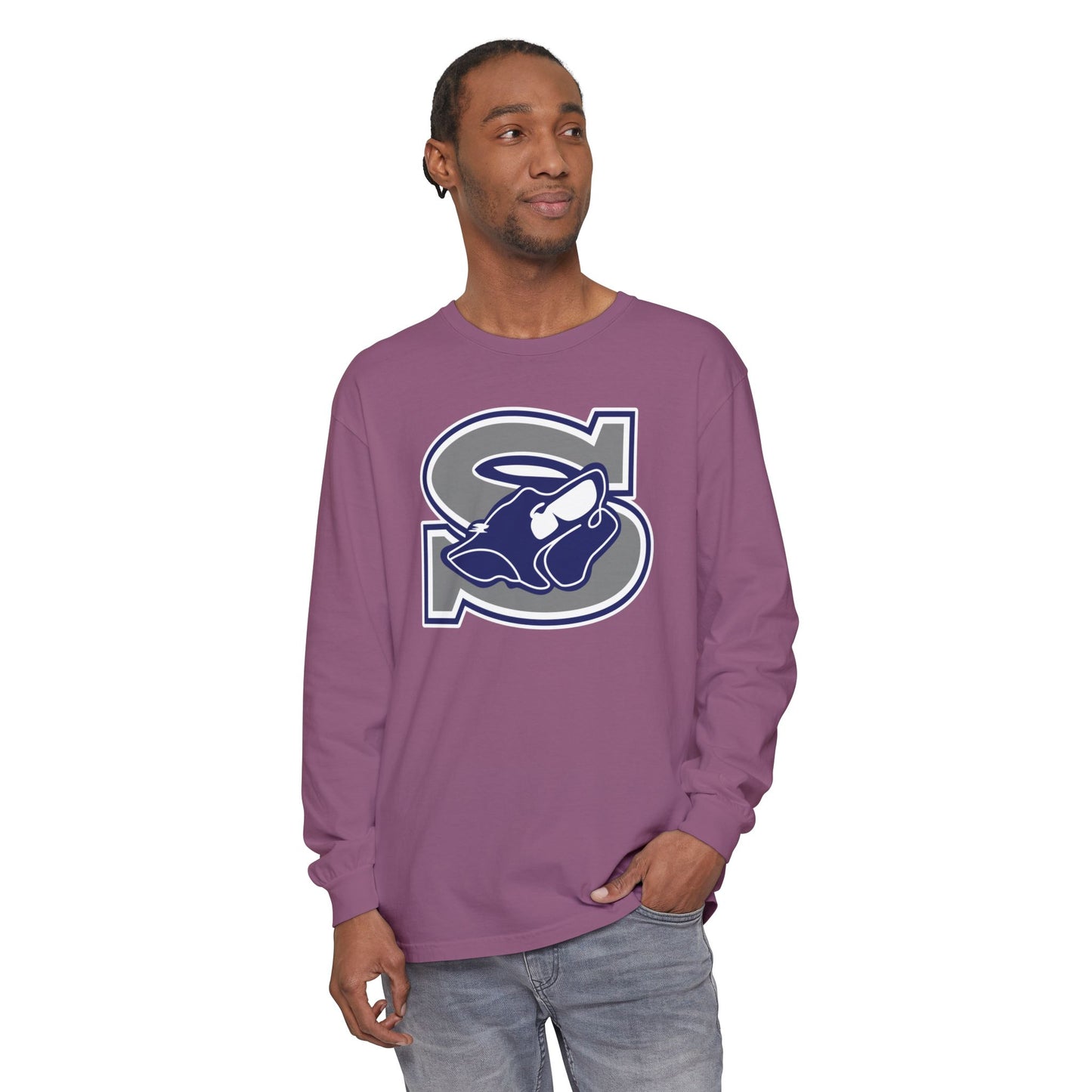 Garment-Dyed Long Sleeve Tee