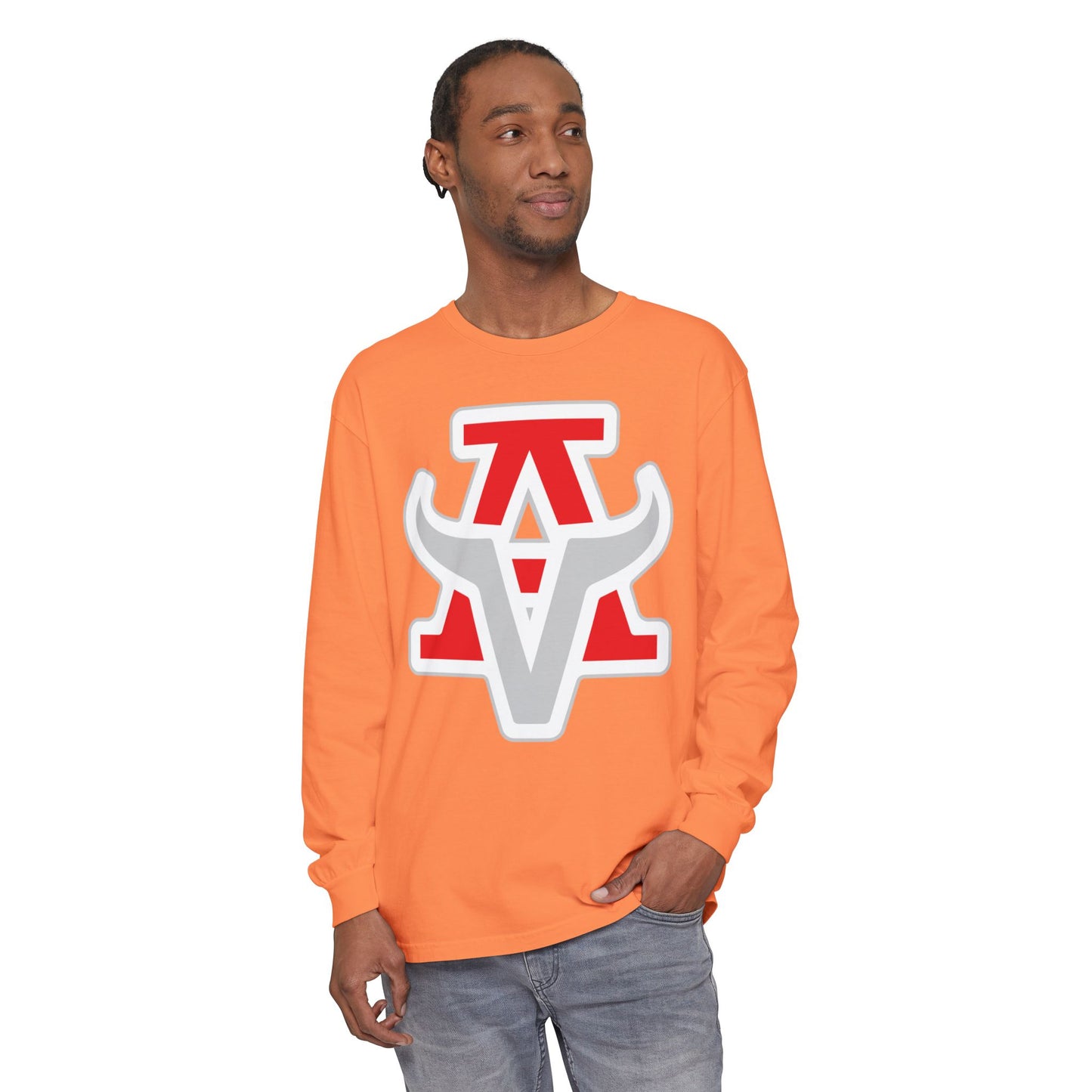 Garment-Dyed Long Sleeve Tee