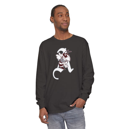 Garment-Dyed Long Sleeve Tee