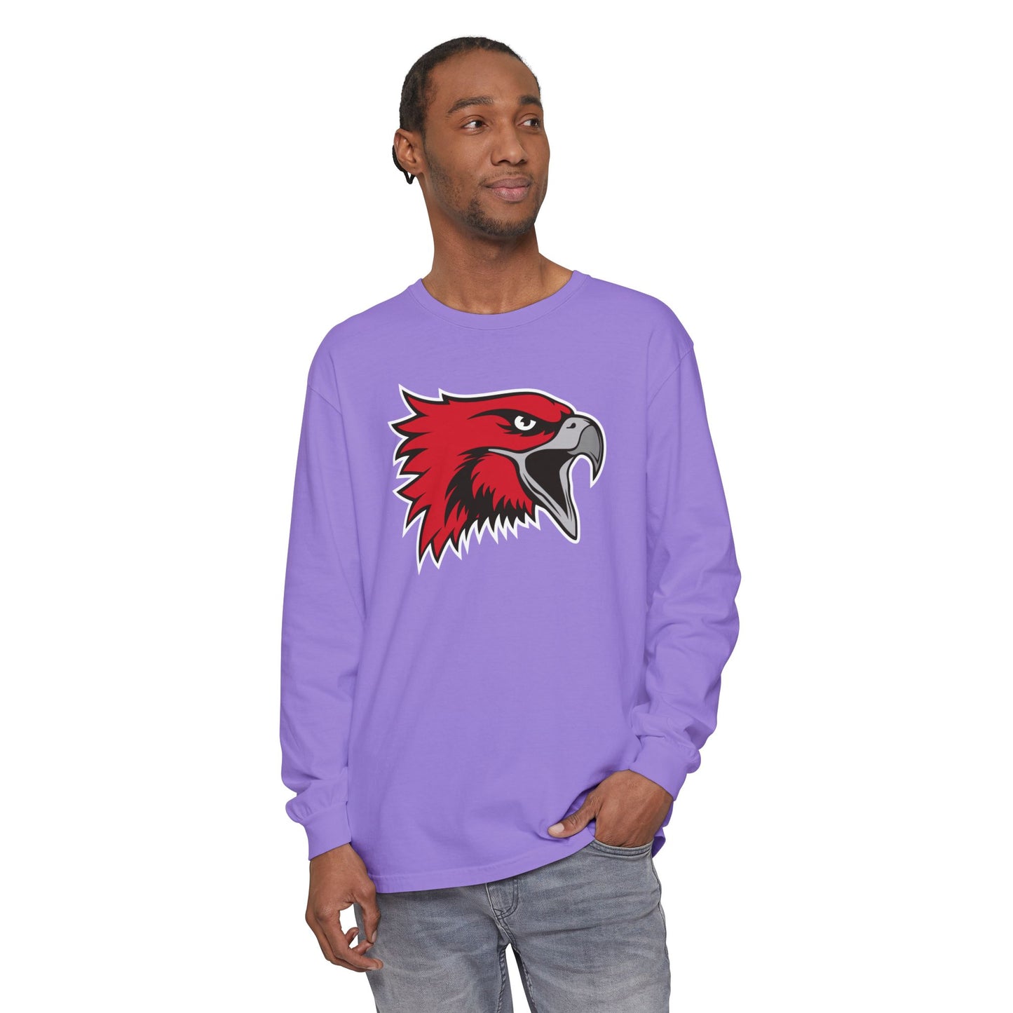 Garment-Dyed Long Sleeve Tee