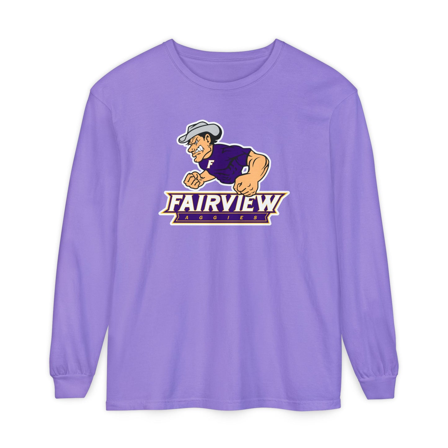 Garment-Dyed Long Sleeve Tee