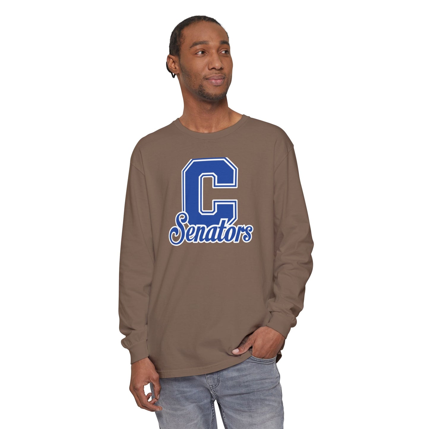 Garment-Dyed Long Sleeve Tee