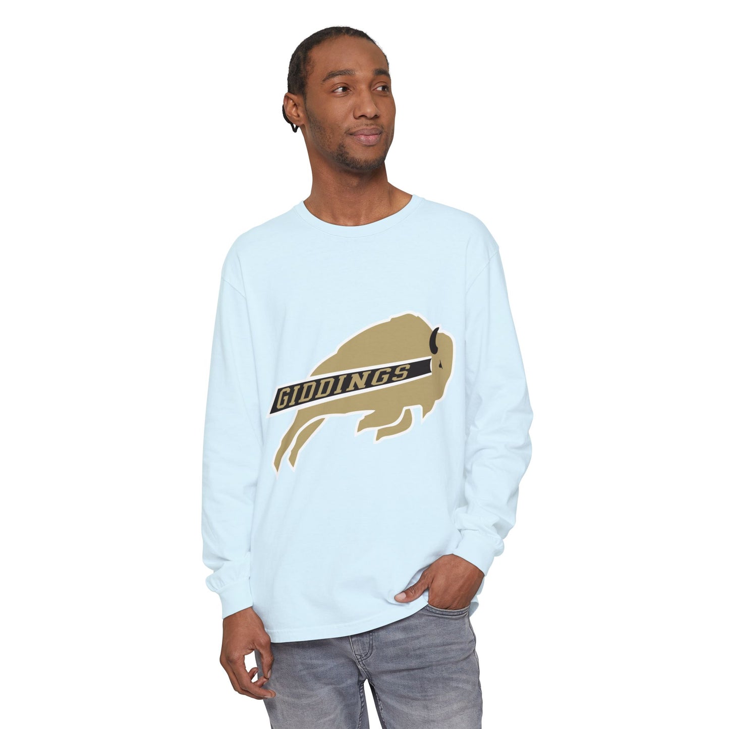 Garment-Dyed Long Sleeve Tee