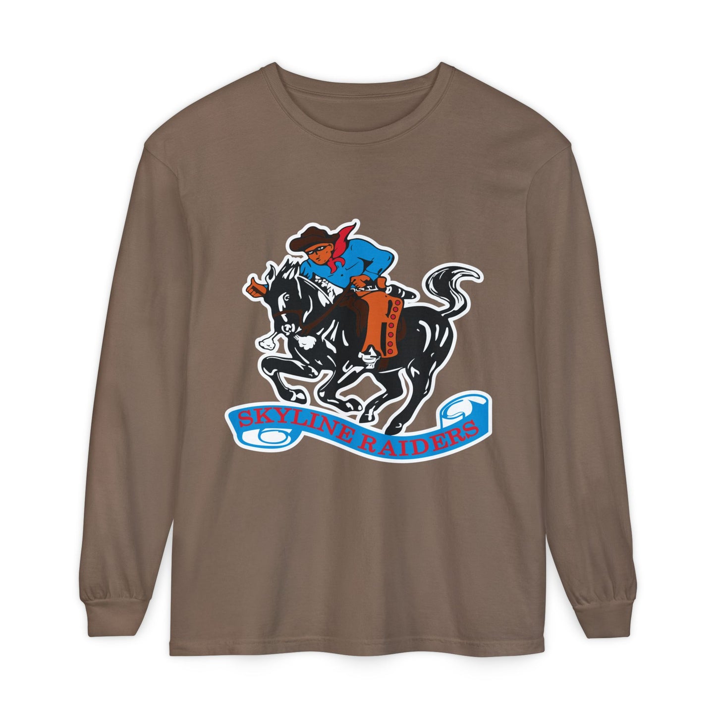 Garment-Dyed Long Sleeve Tee