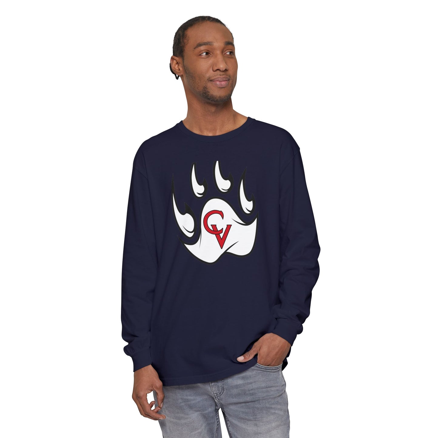 Garment-Dyed Long Sleeve Tee