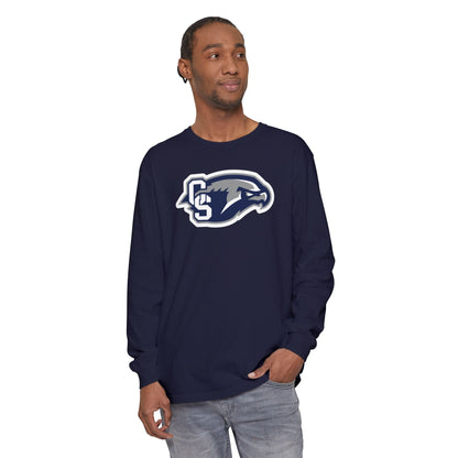 Garment-Dyed Long Sleeve Tee