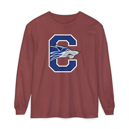 Garment-Dyed Long Sleeve Tee