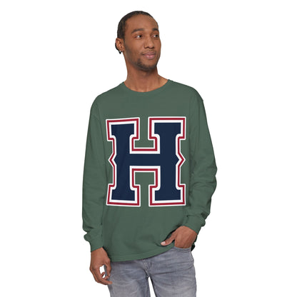 Garment-Dyed Long Sleeve Tee