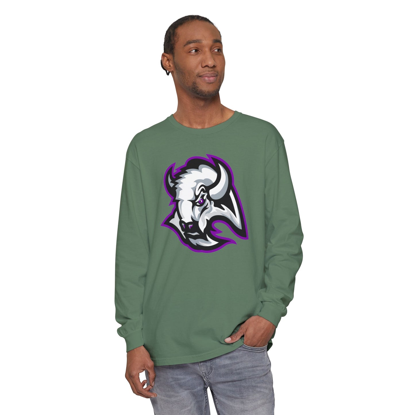 Garment-Dyed Long Sleeve Tee