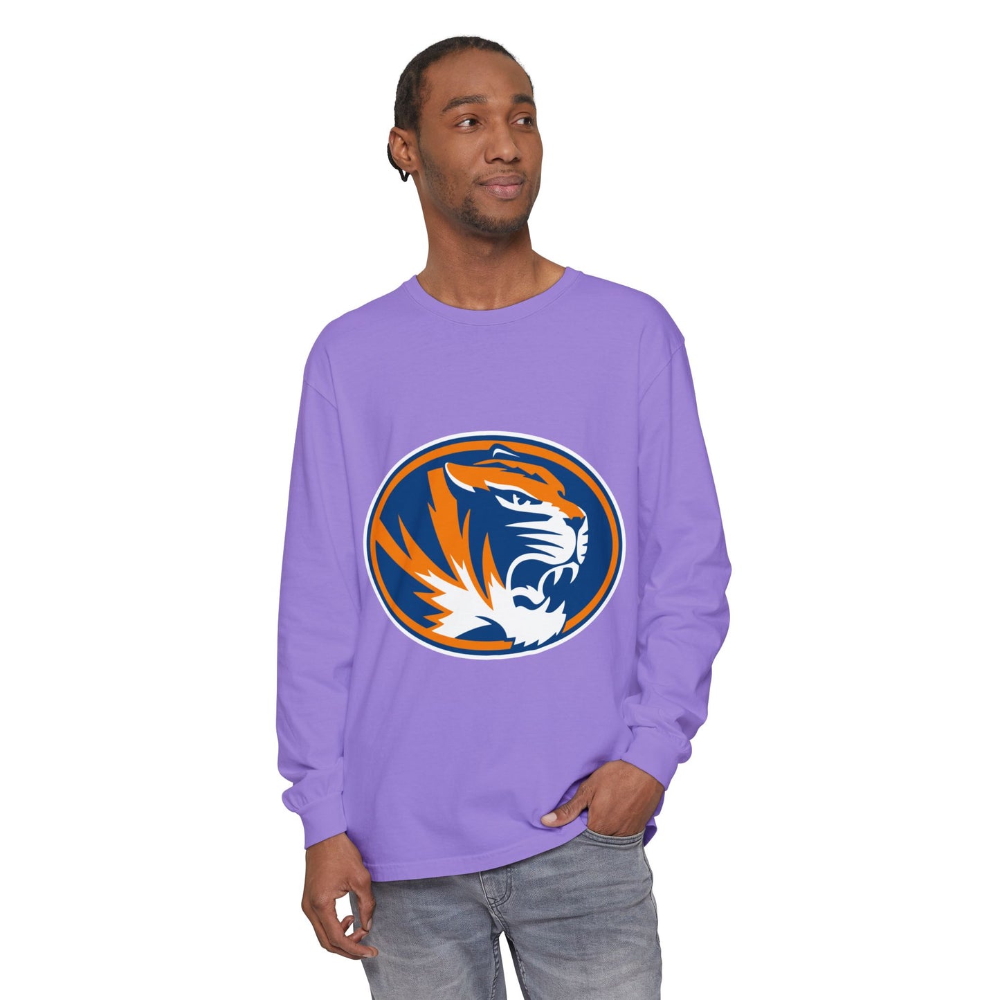 Garment-Dyed Long Sleeve Tee