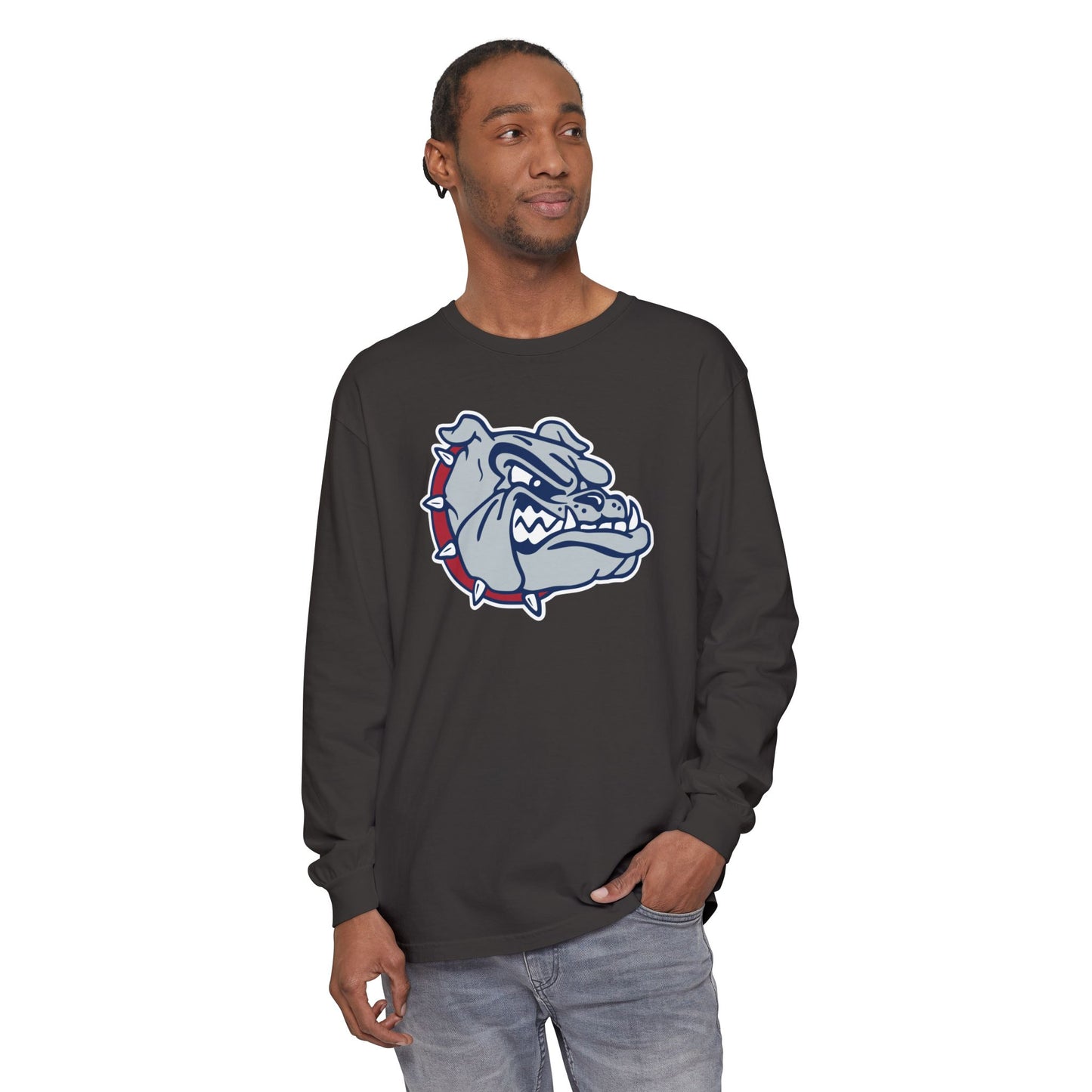 Garment-Dyed Long Sleeve Tee