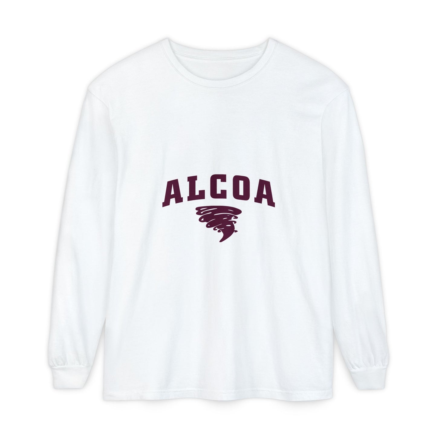 Garment-Dyed Long Sleeve Tee