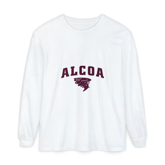 Garment-Dyed Long Sleeve Tee