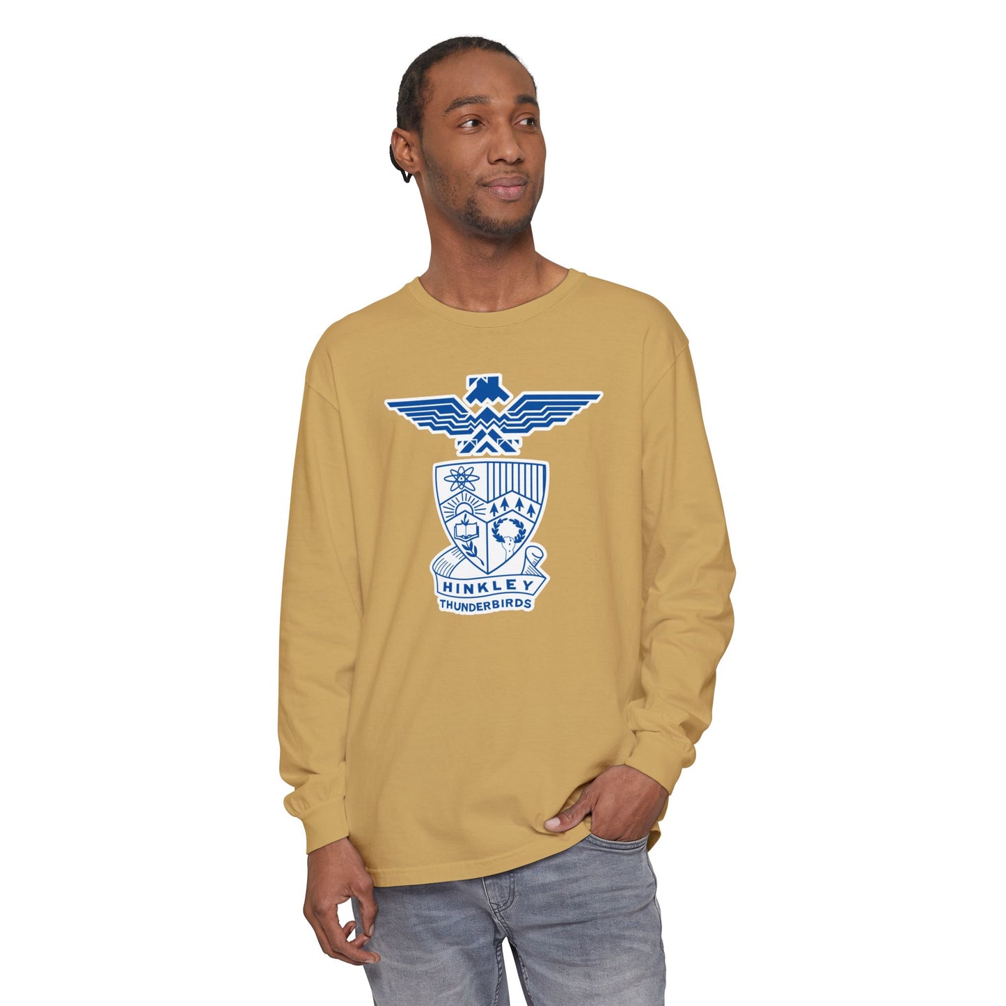 Garment-Dyed Long Sleeve Tee