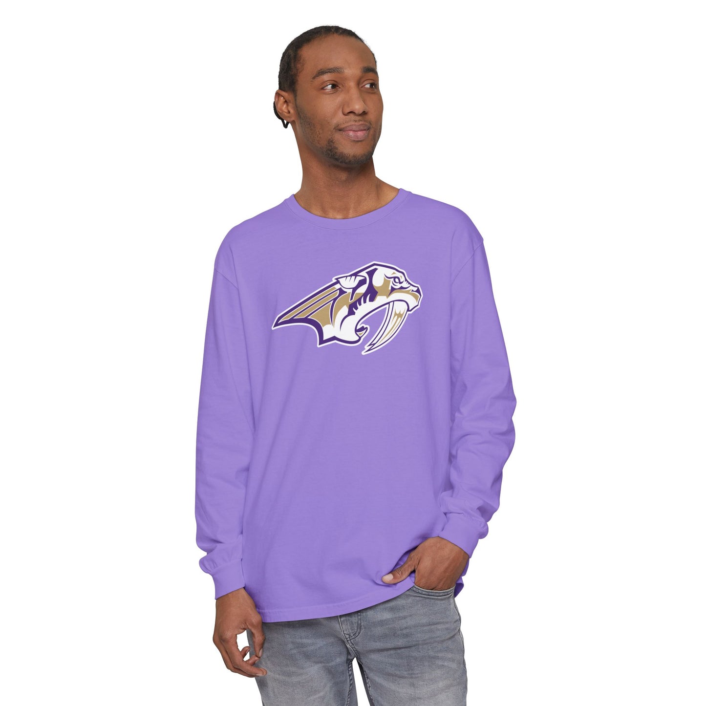 Garment-Dyed Long Sleeve Tee