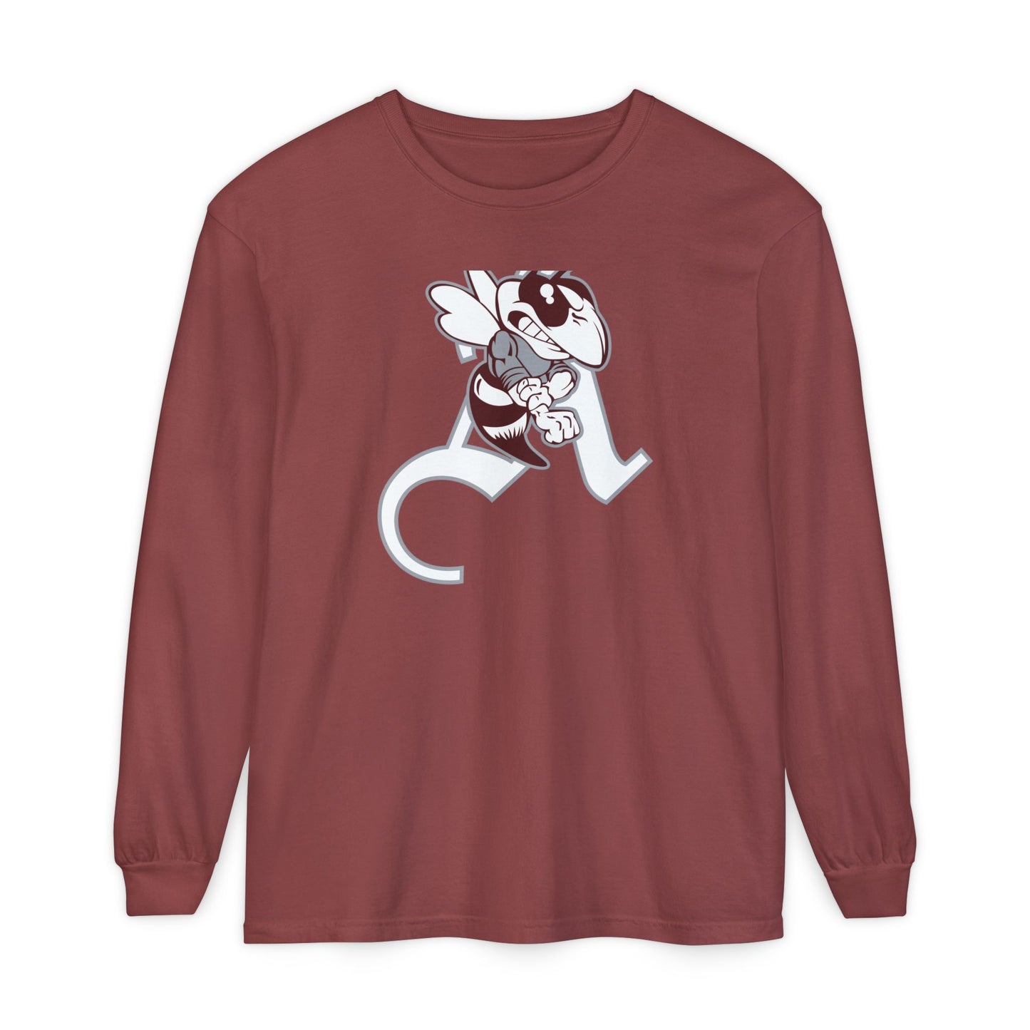 Garment-Dyed Long Sleeve Tee