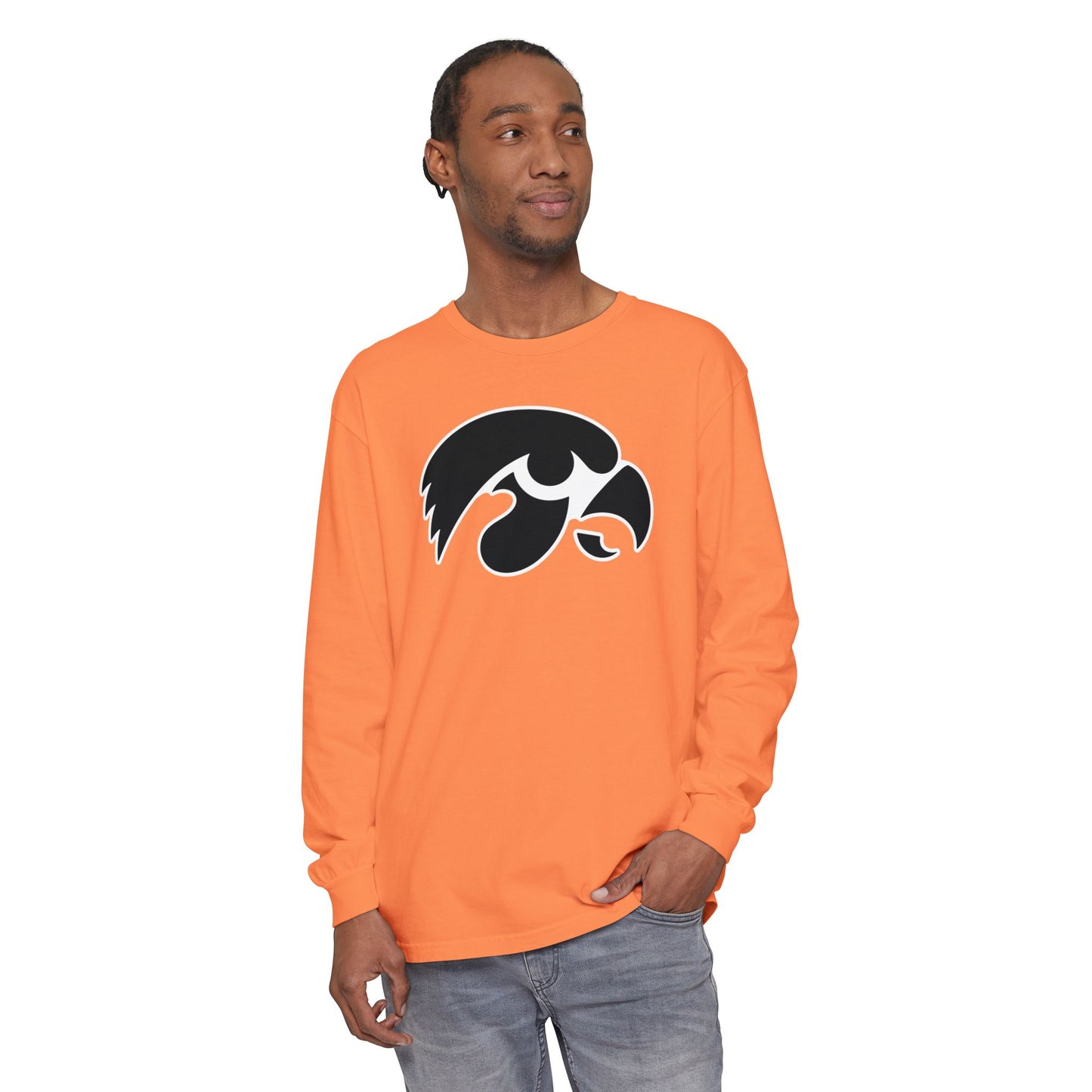 Garment-Dyed Long Sleeve Tee