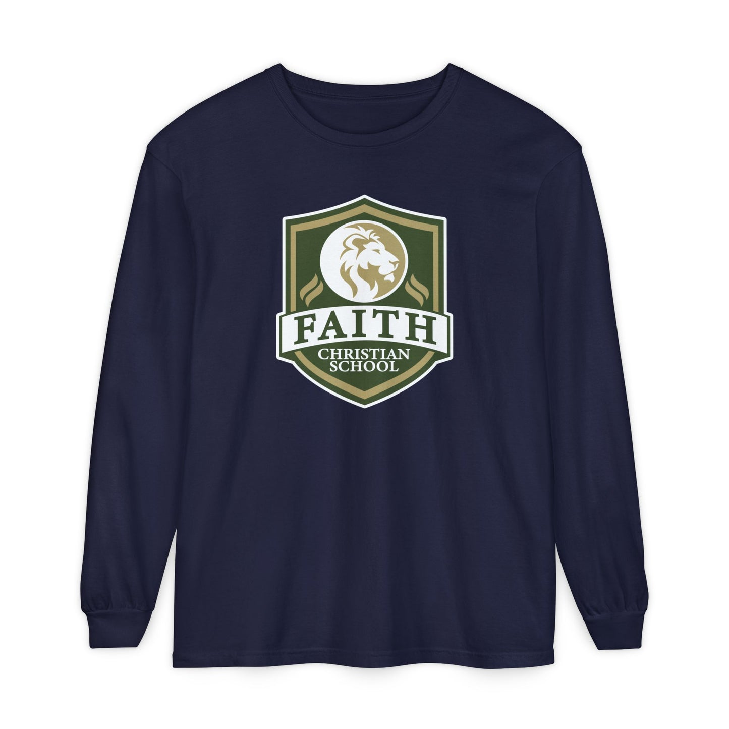 Garment-Dyed Long Sleeve Tee