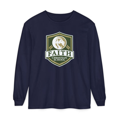 Garment-Dyed Long Sleeve Tee