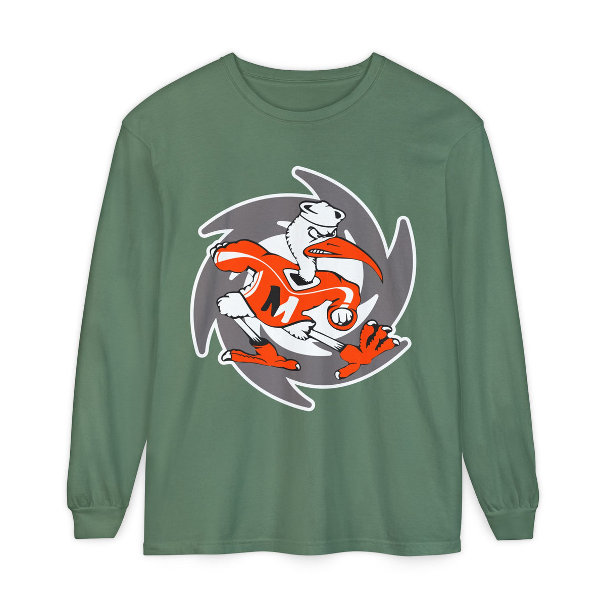 Garment-Dyed Long Sleeve Tee