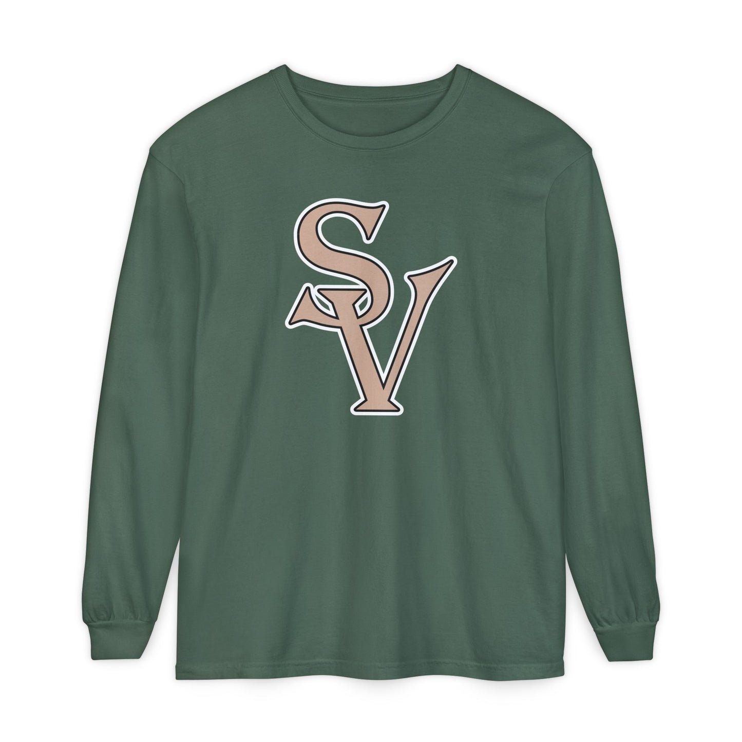 Garment-Dyed Long Sleeve Tee