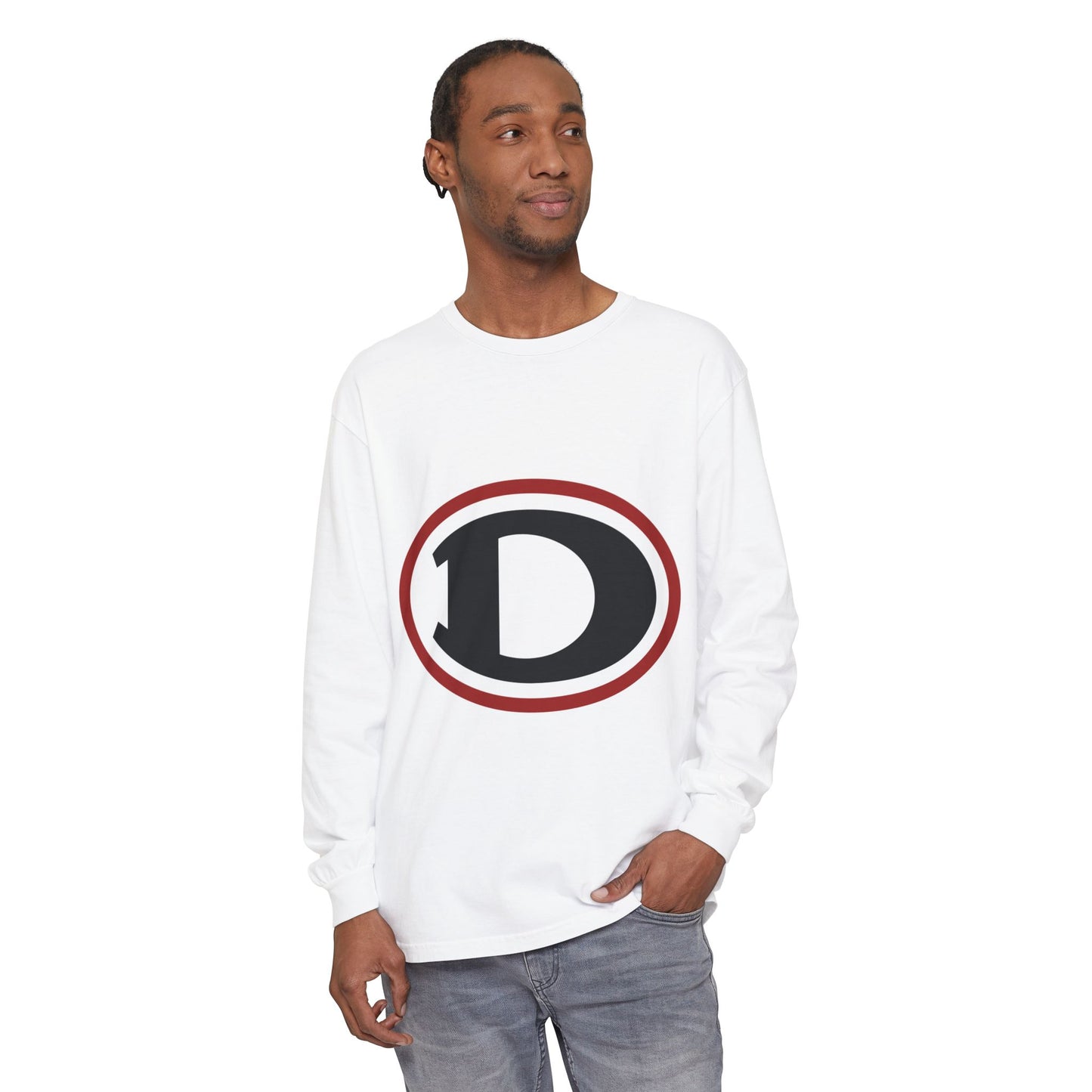 Garment-Dyed Long Sleeve Tee