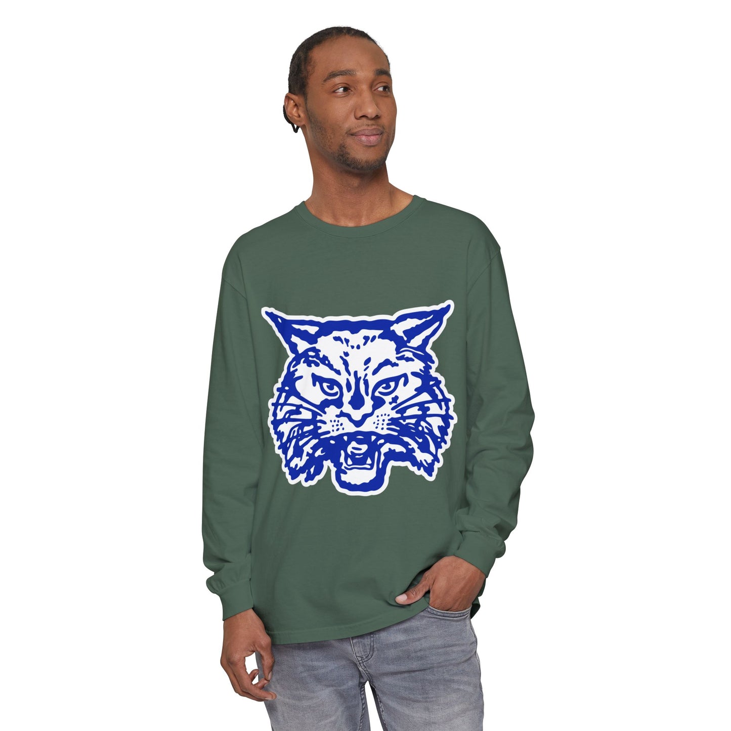 Garment-Dyed Long Sleeve Tee