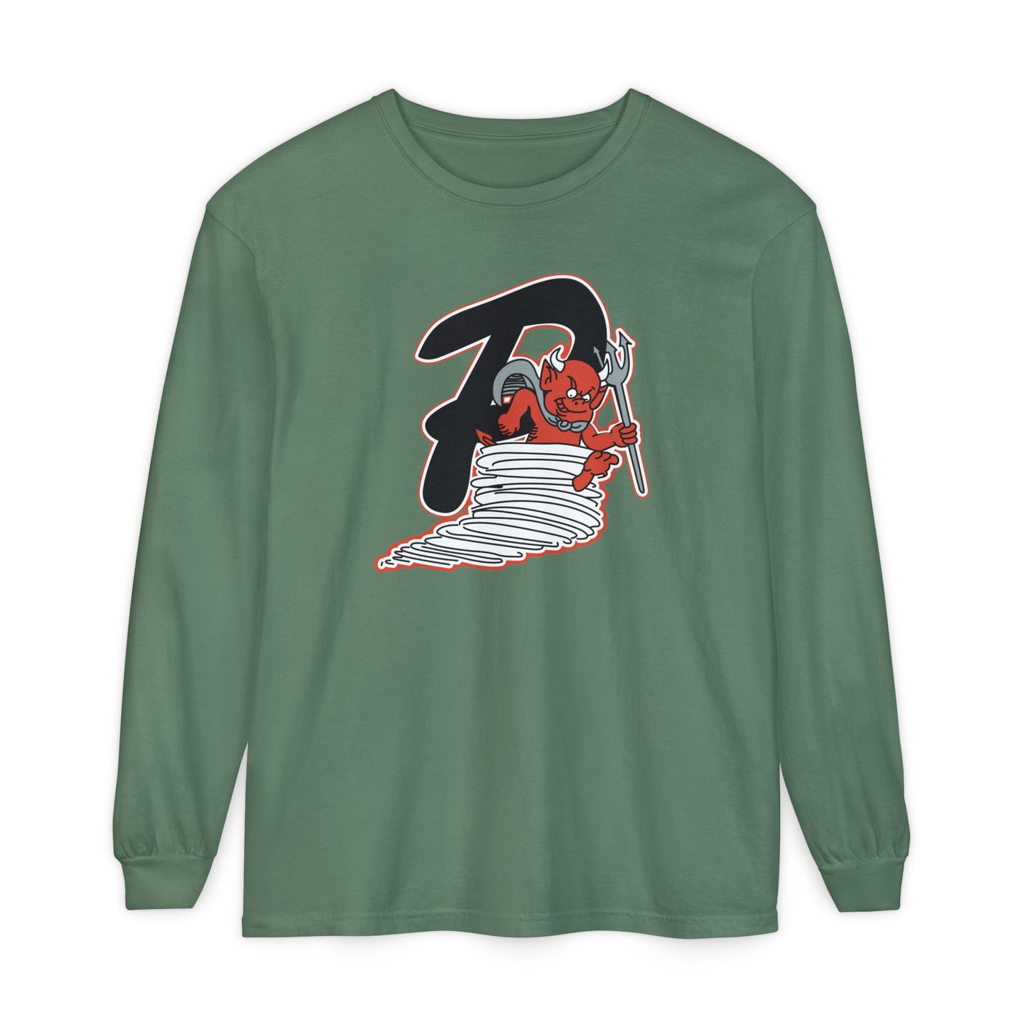 Garment-Dyed Long Sleeve Tee