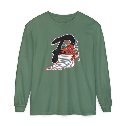 Garment-Dyed Long Sleeve Tee