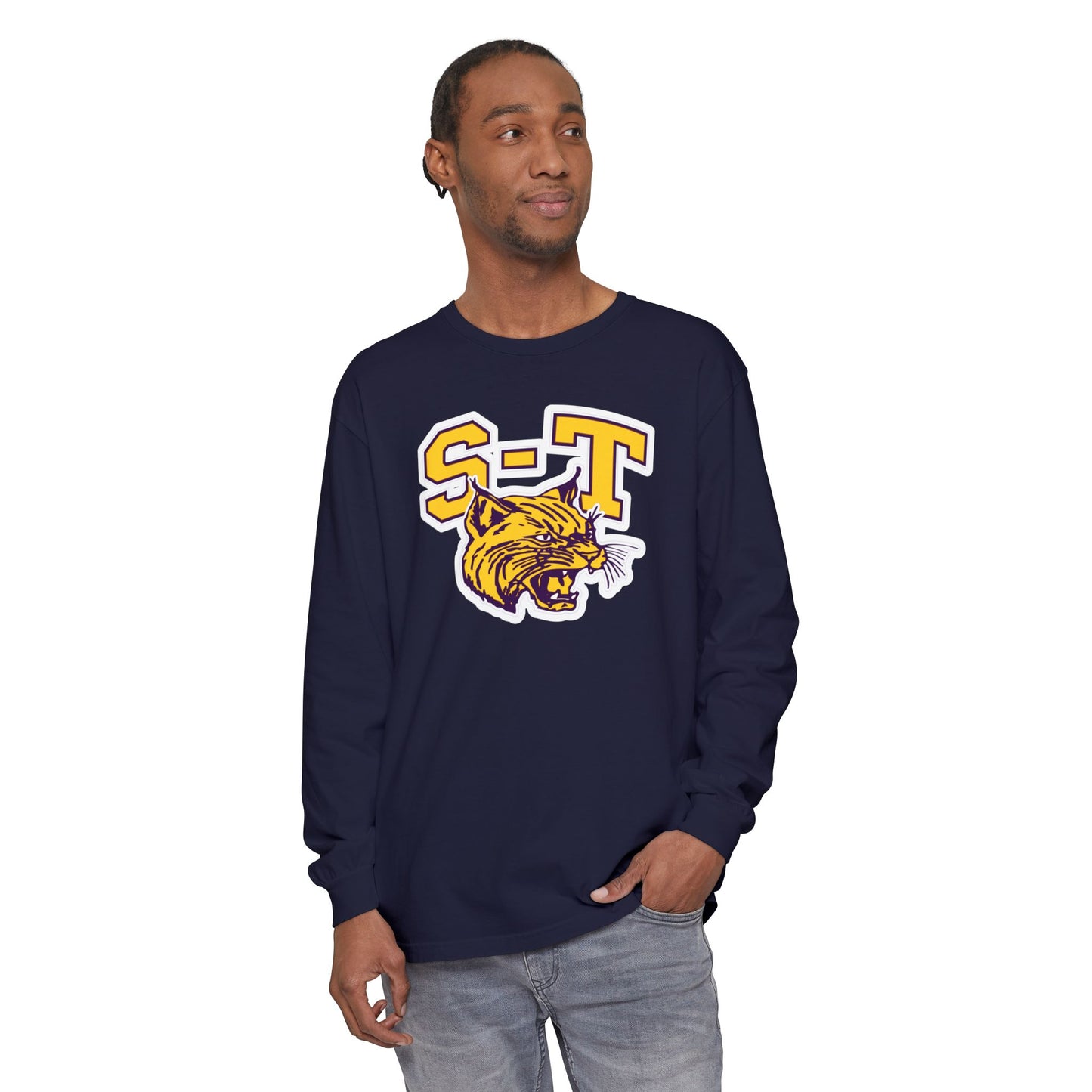 Garment-Dyed Long Sleeve Tee