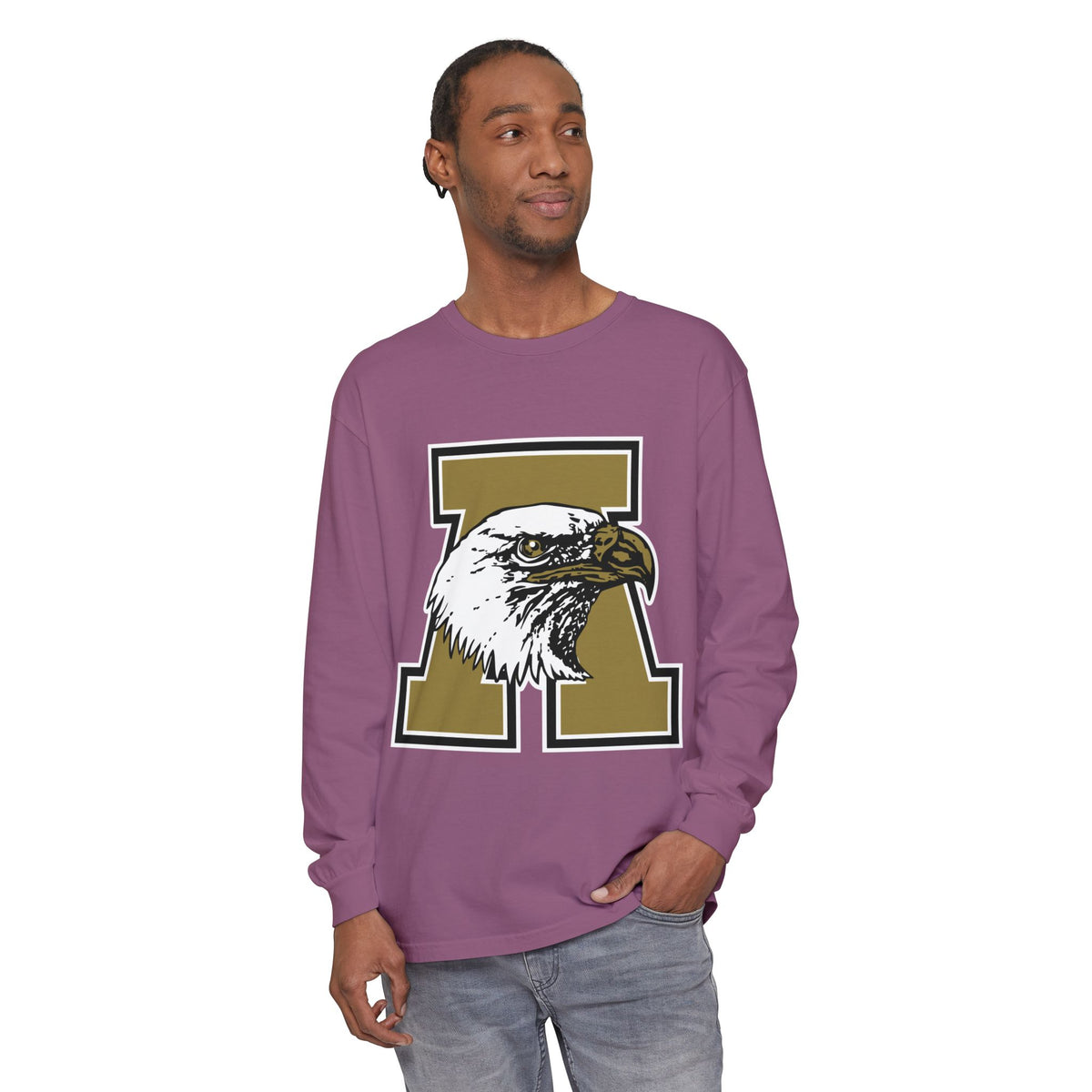 Garment-Dyed Long Sleeve Tee