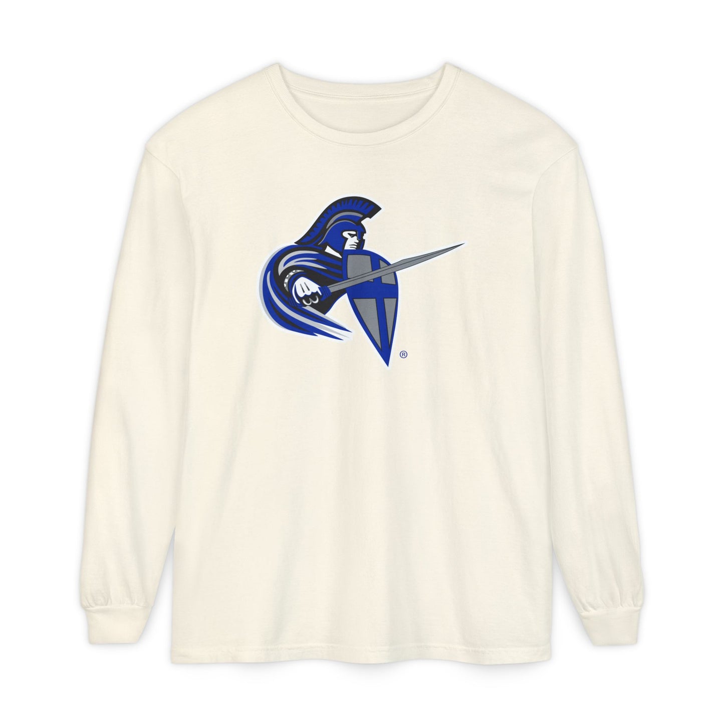 Garment-Dyed Long Sleeve Tee