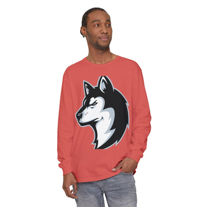 Garment-Dyed Long Sleeve Tee