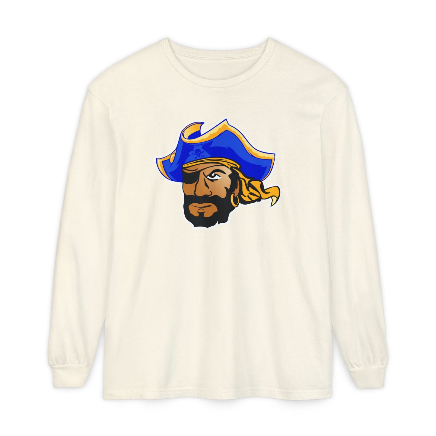 Garment-Dyed Long Sleeve Tee