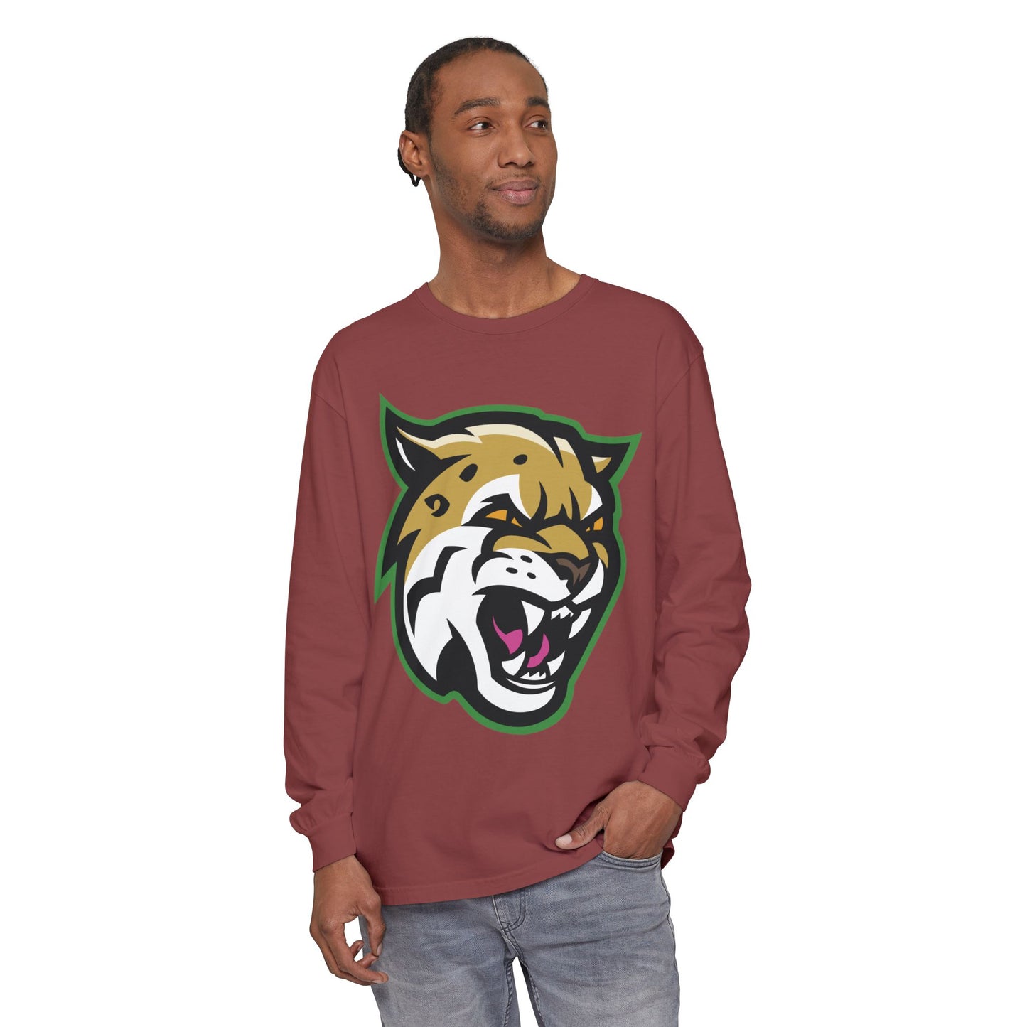 Garment-Dyed Long Sleeve Tee