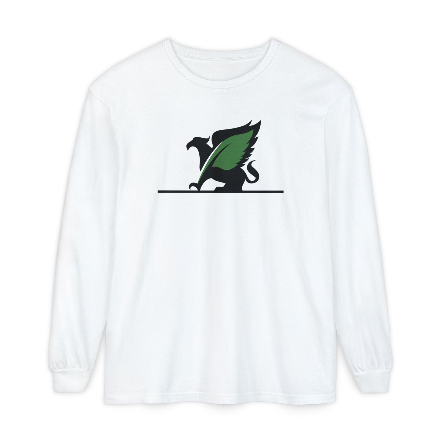 Garment-Dyed Long Sleeve Tee